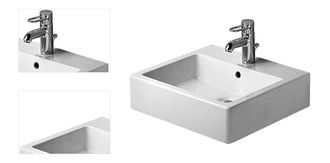 DURAVIT Vero umyvadlo 50 cm s přepadem 0454500000 4