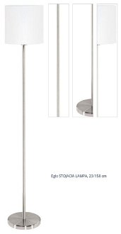 Eglo STOJACIA LAMPA, 23/158 cm 1