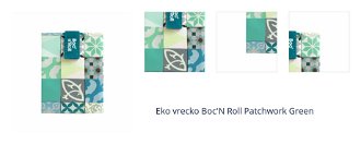 Eko vrecko Boc'N Roll Patchwork Green 1