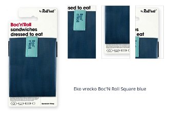 Eko vrecko Boc'N Roll Square blue 1