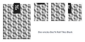 Eko vrecko Boc'N Roll Tiles Black 1