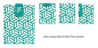 Eko vrecko Boc'N Roll Tiles Green 1
