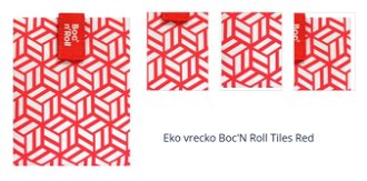 Eko vrecko Boc'N Roll Tiles Red 1