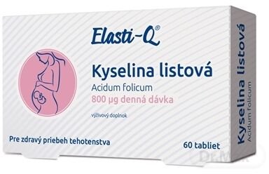 Elasti-Q KYSELINA LISTOVÁ 800 μg