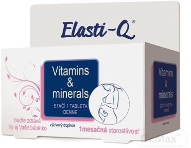 Elasti-Q Vitaminy A Mineraly 30 Tbl