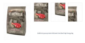 ELBEVILLE granuly Adult All Breeds Fresh Beef High Energy 4kg 1