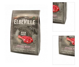 ELBEVILLE granuly Adult All Breeds Fresh Beef High Energy 4kg 3