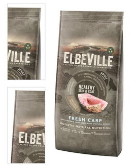 ELBEVILLE granuly Adult All Breeds Fresh Carp Healthy Skin and Coat 11,4kg 4