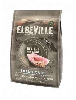 ELBEVILLE granuly Adult All Breeds Fresh Carp Healthy Skin and Coat 4kg