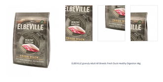 ELBEVILLE granuly Adult All Breeds Fresh Duck Healthy Digestion 4kg 1