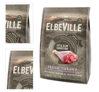 ELBEVILLE granuly Adult Mini Fresh Turkey Fit and Slim Condition 4kg 4