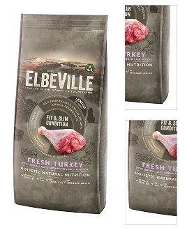ELBEVILLE granuly Senior All Breeds Fresh Turkey Fit and Slim Condition 11,4kg 3