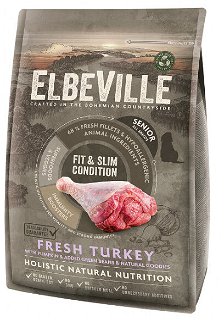 ELBEVILLE granuly Senior All Breeds Fresh Turkey Fit and Slim Condition 4kg