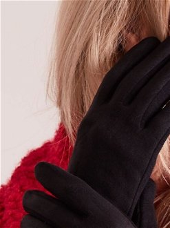Elegant black gloves for women 6
