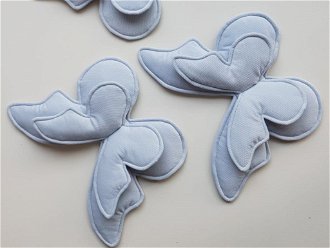 ELIS DESIGN Dekoračné vankúšiky na stenu - motýle Farba: Modrá