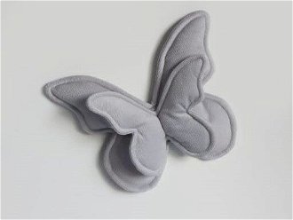 Dekoračné vankúšiky na stenu - motýle farba: sivá 9