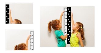 ELIS DESIGN detsky meter na stenu barva: čierna 4