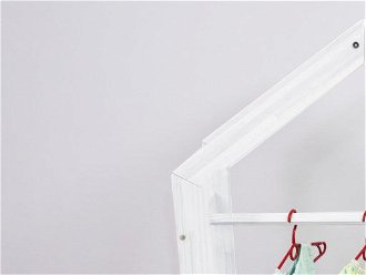 ELIS DESIGN Detský stojan na oblečenie premium biely dostupné rozměry: 100 cm x 40 cm x 138 cm 6