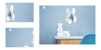 ELIS DESIGN Dizajnové detské zrkadlo zajačik, oblak varianta: zajačik 4
