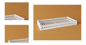 Šuplík k domčekovým posteliam PREMIUM biely dostupné rozmery: 100 x 190 4