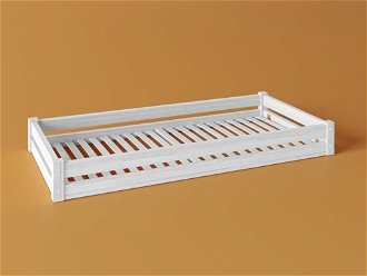 Šuplík k domčekovým posteliam PREMIUM biely dostupné rozmery: 100 x 190