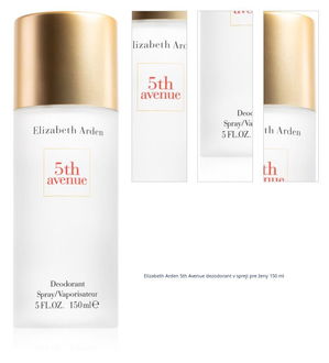 Elizabeth Arden 5th Avenue dezodorant v spreji pre ženy 150 ml 1