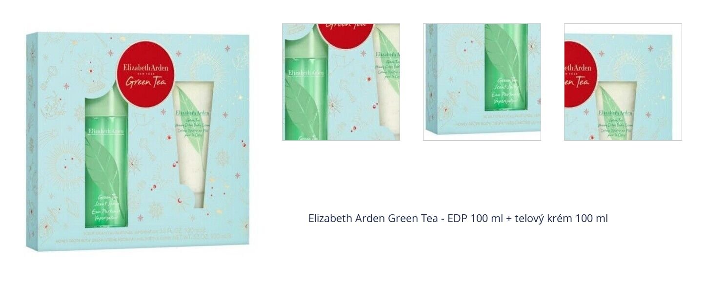 Elizabeth Arden Green Tea - EDP 100 ml + telový krém 100 ml 1
