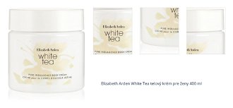 Elizabeth Arden White Tea telový krém pre ženy 400 ml 1