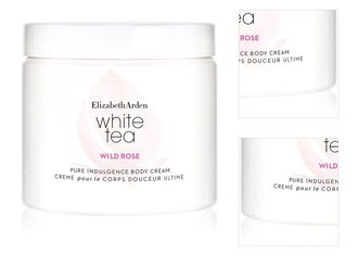 Elizabeth Arden White Tea Wild Rose telový krém z ruže pre ženy 400 ml 3