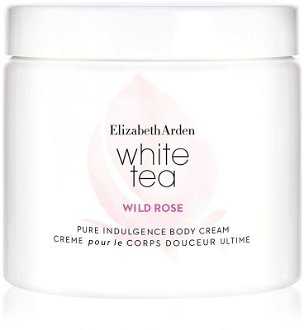 Elizabeth Arden White Tea Wild Rose telový krém z ruže pre ženy 400 ml