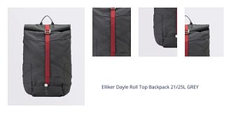 Elliker Dayle Roll Top Backpack 21/25L GREY 1