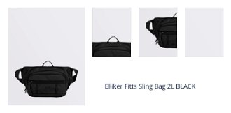 Elliker Fitts Sling Bag 2L BLACK 1