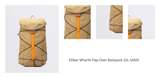 Elliker Wharfe Flap Over Backpack 22L SAND 1