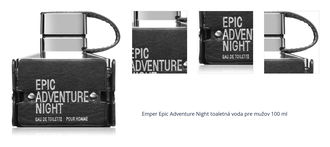 Emper Epic Adventure Night toaletná voda pre mužov 100 ml 1