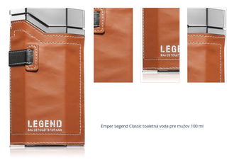 Emper Legend Classic toaletná voda pre mužov 100 ml 1