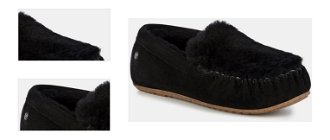 Emu čierne jesenné mokasíny Cairns Reerse Fur Black/Noir 4