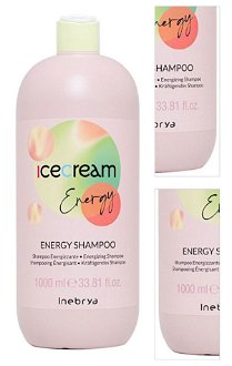 Energizujúci šampón pre slabé a jemné vlasy Inebrya Ice Cream Energy Shampoo - 1000 ml (771026383) + DARČEK ZADARMO 3