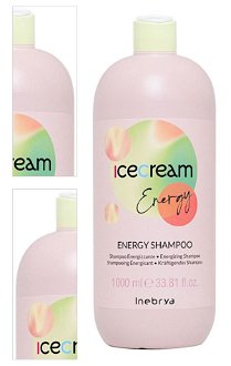 Energizujúci šampón pre slabé a jemné vlasy Inebrya Ice Cream Energy Shampoo - 1000 ml (771026383) + darček zadarmo 4