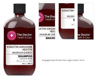 Energizujúci šampón The Doctor Keratin+Arginine+Biotin - 355 ml 1