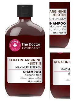 Energizujúci šampón The Doctor Keratin+Arginine+Biotin - 355 ml 3