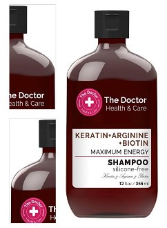 Energizujúci šampón The Doctor Keratin+Arginine+Biotin - 355 ml 4