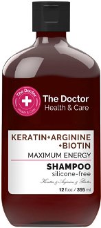 Energizujúci šampón The Doctor Keratin+Arginine+Biotin - 355 ml 2
