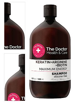 Energizujúci šampón The Doctor Keratin+Arginine+Biotin - 946 ml 4