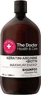Energizujúci šampón The Doctor Keratin+Arginine+Biotin - 946 ml 2