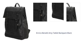 Enrico Benetti Amy Tablet Backpack Black 1