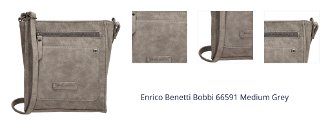 Enrico Benetti Bobbi 66591 Medium Grey 1