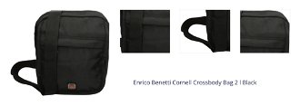 Enrico Benetti Cornell Crossbody Bag 2 l Black 1