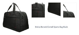 Enrico Benetti Cornell Sports Bag Black 1