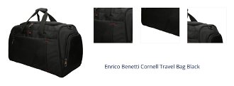 Enrico Benetti Cornell Travel Bag Black 1