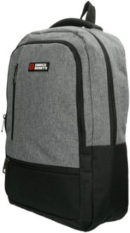 Enrico Benetti Hamburg 15" Notebook Backpack Light Grey